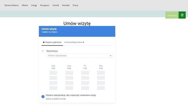 widget, sprytny sposób na rejestrację online