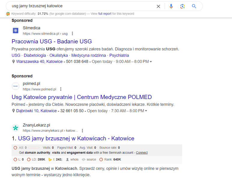 Wykorzystanie funkcji ZnanyLekarz do budowania widoczności placówki medycznej w wynikach wyszukiwania