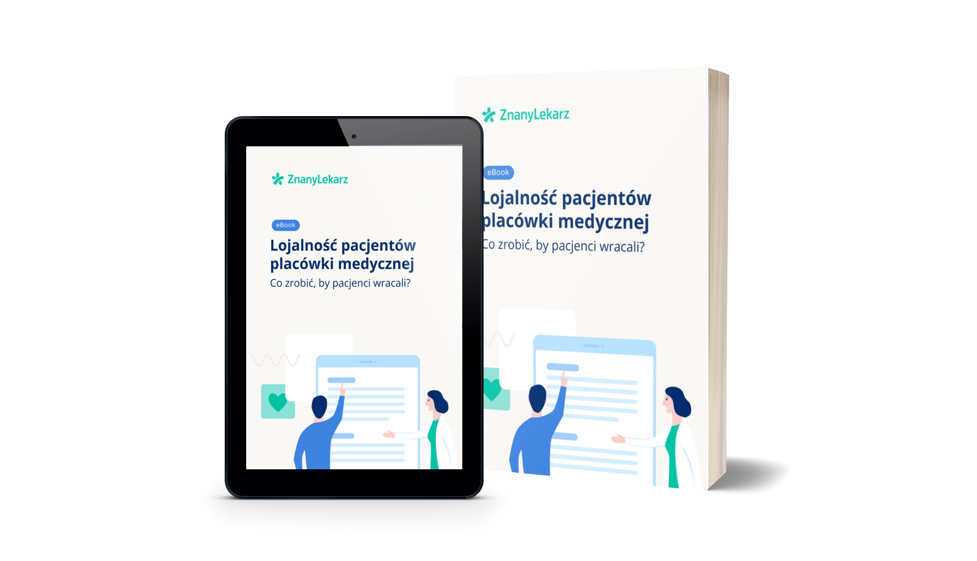 pl-ebook-cover-lojalnosc-pacjentow-placowki-medycznej-mockup-tablet