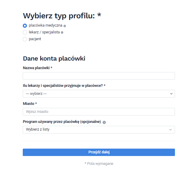 Jak utworzyć bezpłatny profil placówki na ZnanyLekarz.pl?